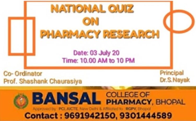  National Quiz on Pharmacy Research