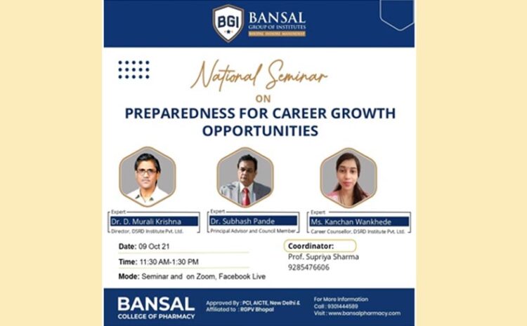  National Seminar on Preparedness for Career Growth Opportunities