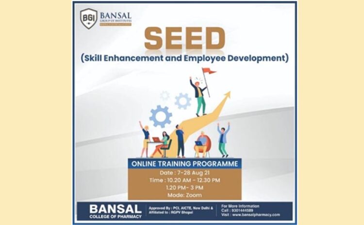  Online Training Program (SEED-Skill Enhancement and Employee Development)