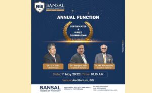 Annual function concludes at Bansal College of Pharmacy