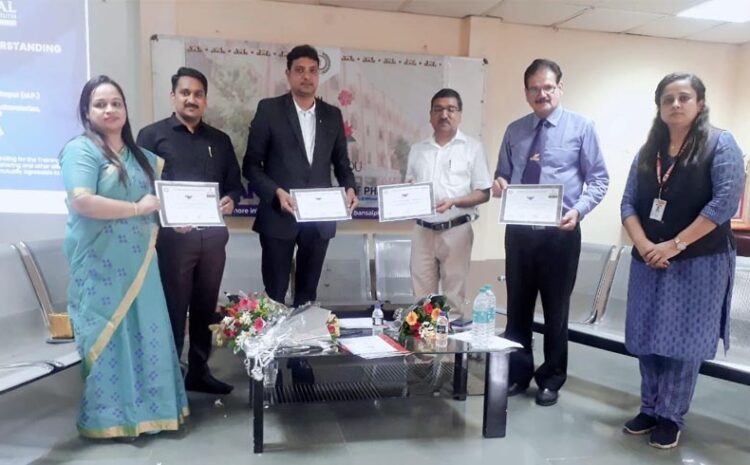  Memorandum of Understanding( MoU) with Scan Research Lab and R B Science Bhopal