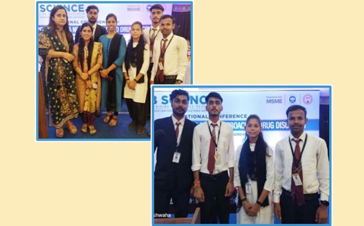  Students Presented Scientific Poster in National Conference on Drug Repositioning : A Novel Approach to Drug Discovery