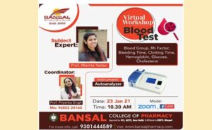 Online Workshop On Blood Test