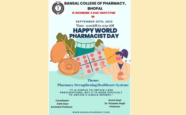  Quiz Competition on World Pharmacist Day 2023