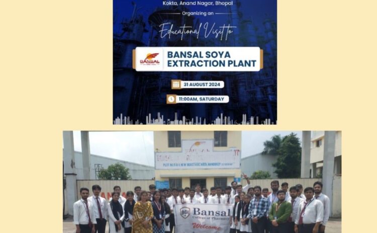  Educational Visit to Bansal Extraction and Exports Pvt. Ltd Plant (31/Aug/2024)